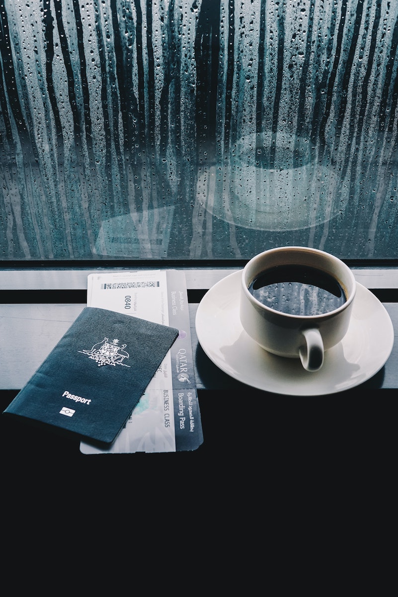 FTU Online coffee and passport