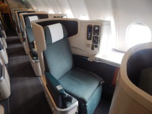 Business class airlines seat