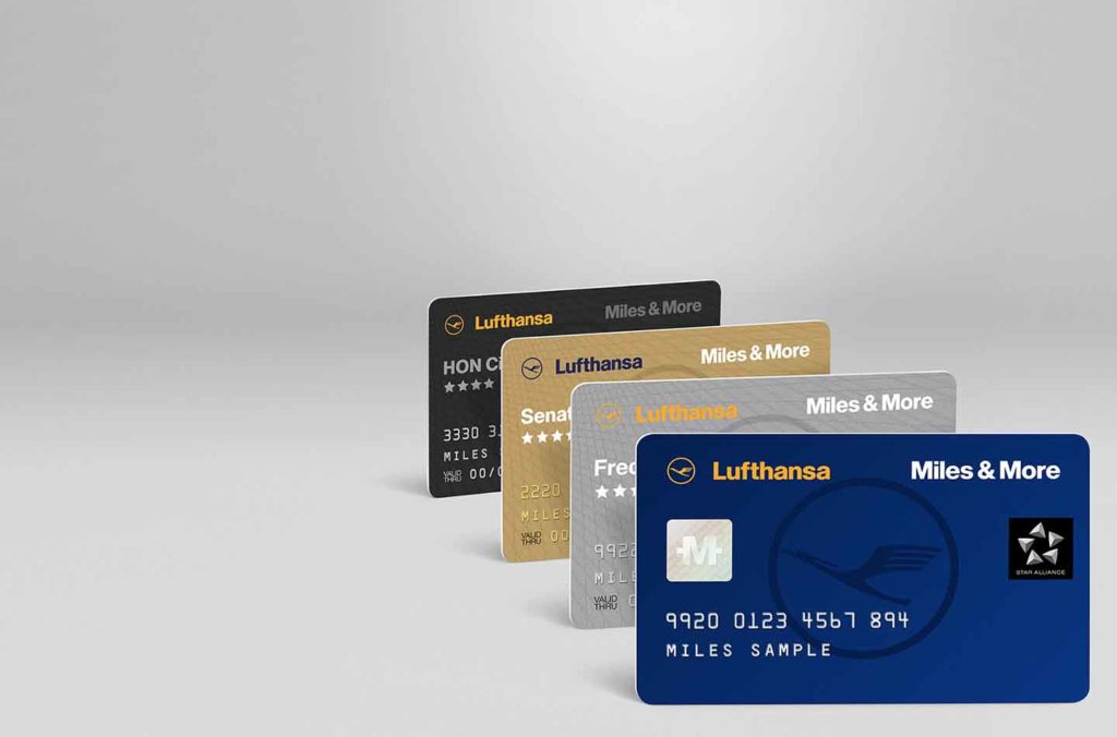 Miles and More Lufthansa cards
